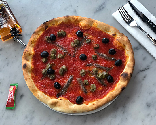 Pizza sicilienne