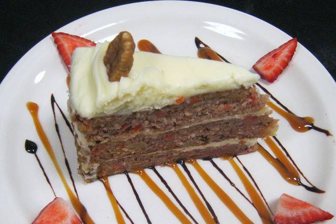 Order Carrot Cake food online from Pita Jungle store, Glendale on bringmethat.com