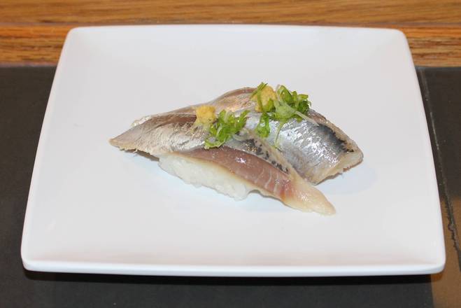 Order Sardine (2pcs) food online from Sushi King store, Santa Monica on bringmethat.com
