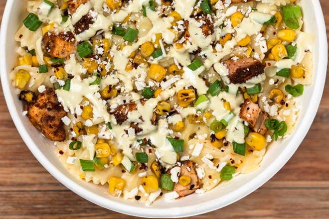 Order ELOTE MAC BOWL  food online from Mad Greens store, Centennial on bringmethat.com