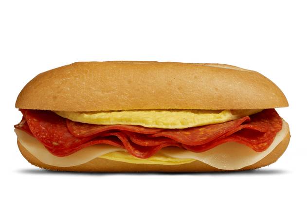Order Hoagie - Egg Omelet - Pepperoni food online from Wawa store, Downingtown on bringmethat.com