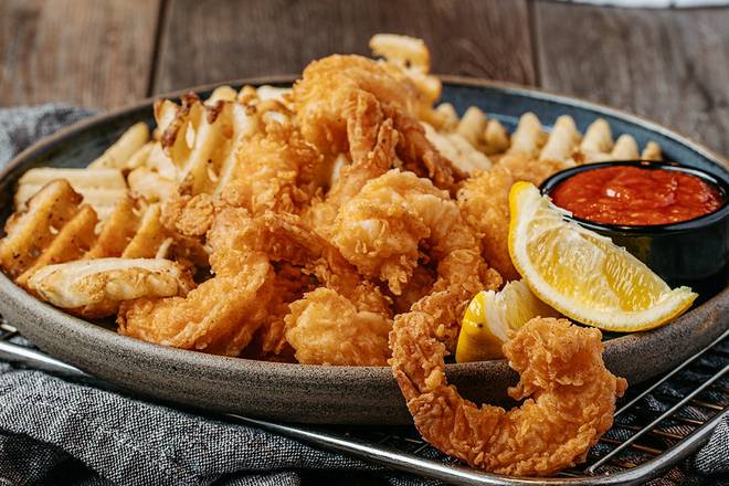 Order Hand-Breaded Coastal Carolina Shrimp food online from Logan's Roadhouse store, McAllen on bringmethat.com