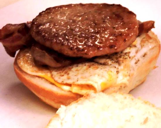 Order Sausage, Egg & Cheese Sandwich food online from Selfie Subs store, Riverview on bringmethat.com