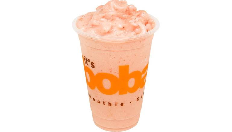 Order Strawberry Mango Smoothie food online from Boba Time store, Los Angeles on bringmethat.com