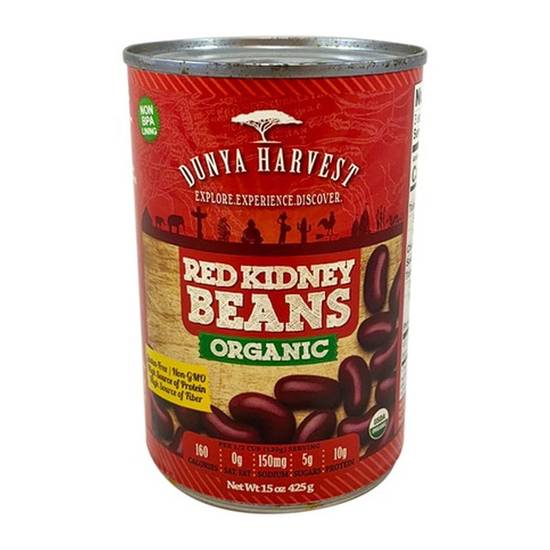 Order Dunya Harvest Organic Red Kidney Beans 15oz food online from Everyday Needs by Gopuff store, Montgomery on bringmethat.com