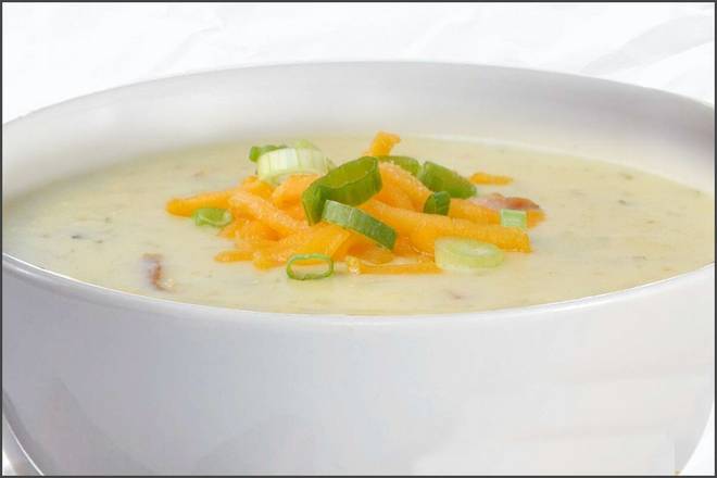 Order Loaded Baked Potato Soup food online from Corner Bakery store, McAllen on bringmethat.com
