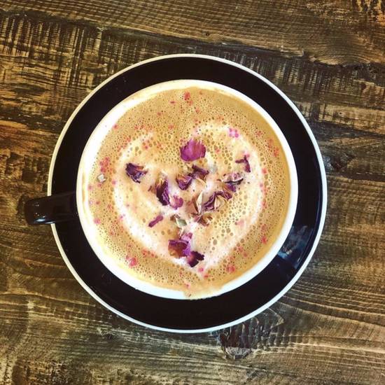 Order Rose Latte food online from Black Elephant Coffee store, Los Angeles on bringmethat.com