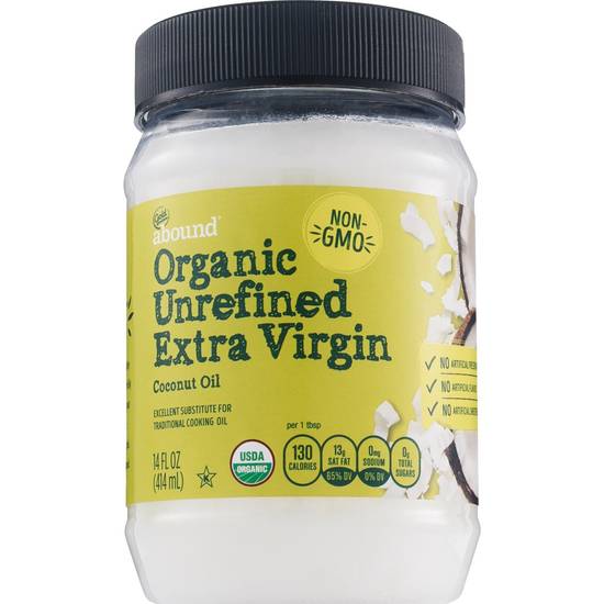 Order Gold Emblem Abound Extra Virgin Coconut Oil Unrefined, 14 OZ food online from Cvs store, WESTON on bringmethat.com