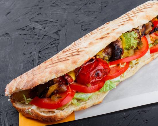 Order The Vegetarian Sandwich food online from The Sandwich Cafe store, San Diego on bringmethat.com