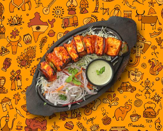 Order Cottage Cheese Kebab Carnage food online from Gunpowder Cafe store, Laurel on bringmethat.com