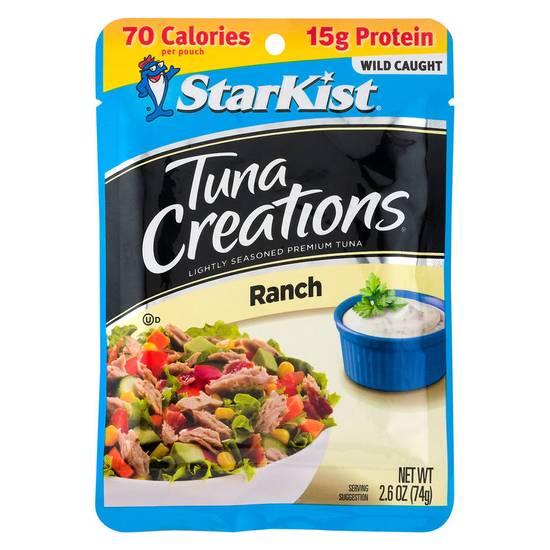 Order StarKist Tuna Creations Ranch Pouch 2.6oz food online from Everyday Needs by Gopuff store, Montgomery on bringmethat.com