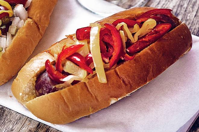 Order Philly Cheese Dog food online from Founding Farmers Tysons store, Providence on bringmethat.com