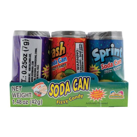 Order Soda Can Fizzy Candy food online from Rocket Fizz store, Ventura on bringmethat.com