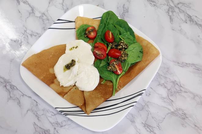Order Mozzarella Spinach iCrepe food online from Icream Yogurt & Crepes store, Falls Church on bringmethat.com