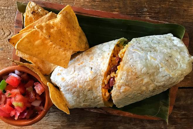 Order Beef Steak Burrito food online from La Mesa store, Massapequa on bringmethat.com