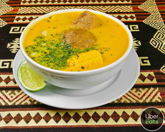 Order Caldo de Bolas de Verde food online from Palla Ecuadorian Flavor store, Meriden on bringmethat.com