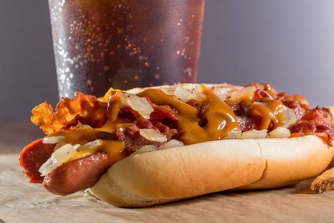 Order HOT DOG - CRAFT YOUR OWN food online from Wayback Burgers store, Old Saybrook on bringmethat.com