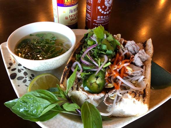 Order Phrench Dip Sandwich food online from Phonatic Vietnamese Food store, Round Rock on bringmethat.com