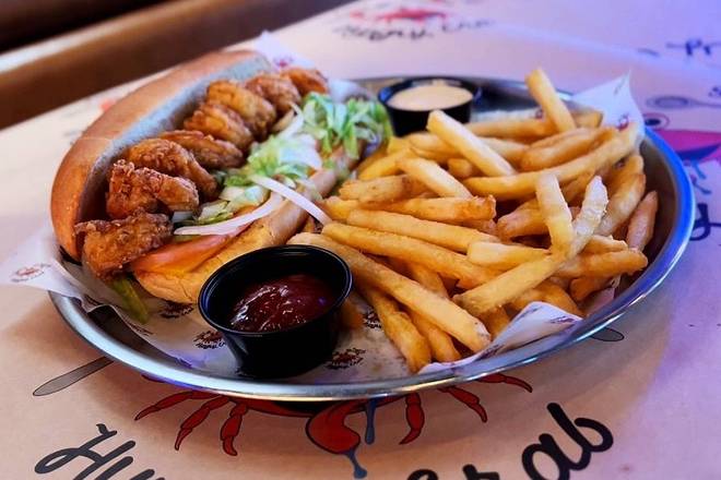 Order Shrimp Po Boy food online from Hungry Crab Juicy Seafood store, Largo on bringmethat.com