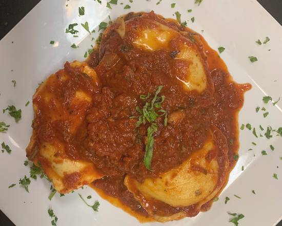 Order Five Cheese Raviolli “Gigante” food online from Rotelli Pizza & Pasta store, Boca Raton on bringmethat.com