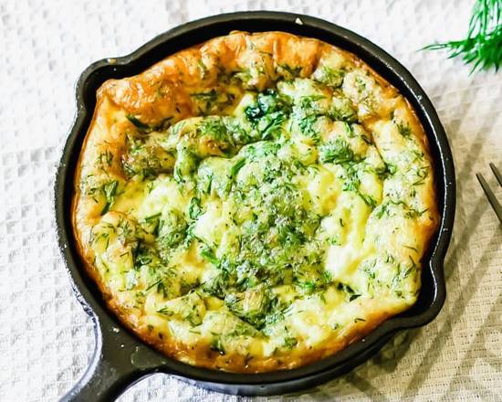 Order Spinach & Feta Omelet food online from Brooklyn Bagel Boys store, New York on bringmethat.com