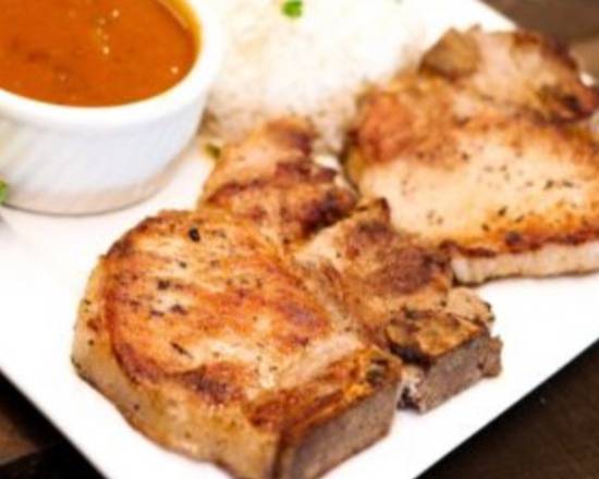 Order Pork Chop food online from Chimiking Restaurant store, Orlando on bringmethat.com