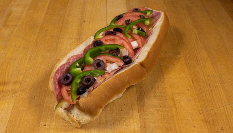 Order Large Genoa Salami & Provolone Italian food online from Amato's store, Portland on bringmethat.com