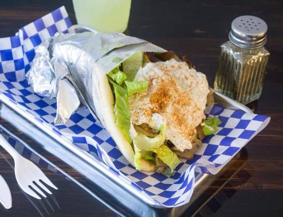 Order Beyond "meat" gyro sandwich food online from Think Greek- Port St Lucie store, Port St. Lucie on bringmethat.com