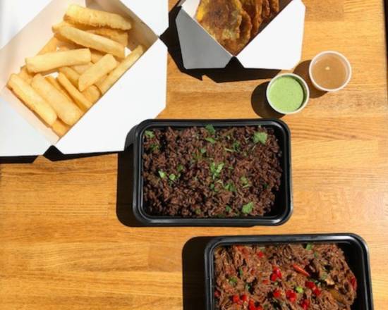 Order FS-Ropa Vieja ( Shredded Beef) food online from Versailles store, Encino on bringmethat.com
