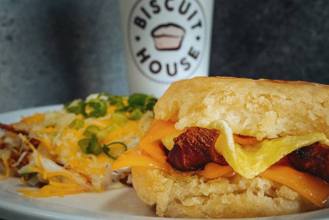 Order Biscuit Breakfast Sandwich food online from Biscuit House store, Lakewood on bringmethat.com