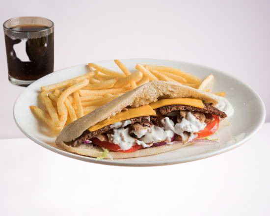 Menu crispy grec