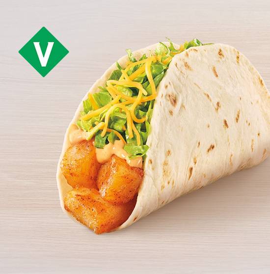 Order Spicy Potato Soft Taco food online from Taco Bell store, Brooksville on bringmethat.com