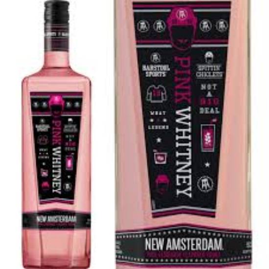 Order New Amsterdam Pink Whitney Vodka food online from The Village Store store, San Diego on bringmethat.com