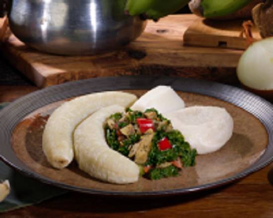 Order Callaloo and Saltfish food online from Golden Krust store, Pine Hills on bringmethat.com
