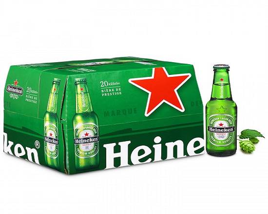 Bière Heineken pack 6x25 cl
