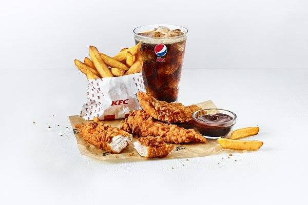 Boneless Meal: 3 pc