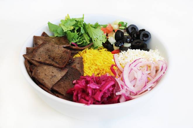Order Gyro Bowl food online from Zuuk Mediterranean Kitchen store, Miami on bringmethat.com