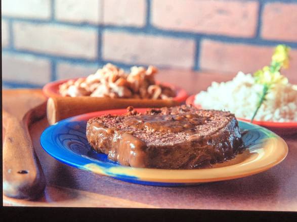 Order Mama's Meat Loaf food online from Mama's Soul Food Restaurant store, Tampa on bringmethat.com