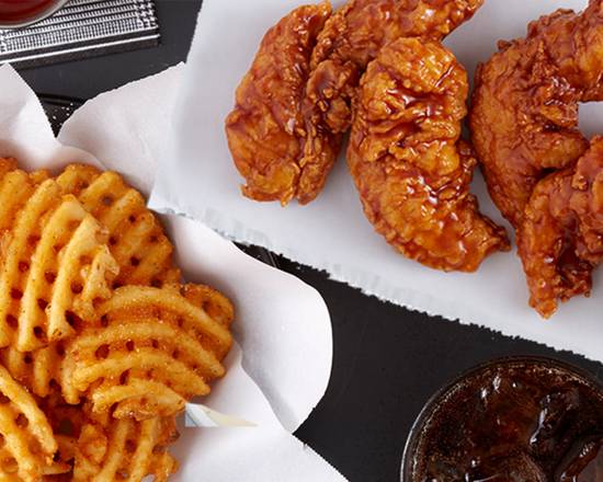 Order 6 Tender Meal food online from Wings Over store, Athens on bringmethat.com