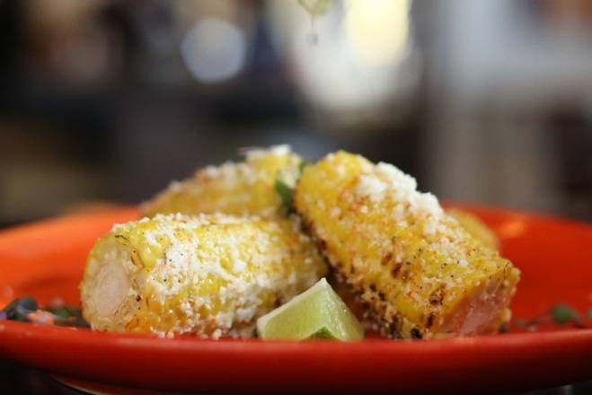 Order Mexican Corn food online from Cocina 214 store, Winter Park on bringmethat.com