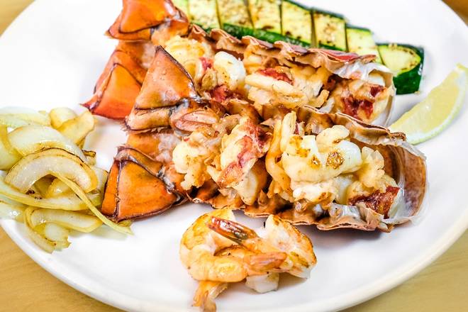 Order TWIN LOBSTER TAILS food online from Benihana store, Manhasset on bringmethat.com