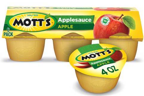 Order Mott's AppleSauce 6 containers 4 Oz  food online from Fresko Market store, Miami on bringmethat.com