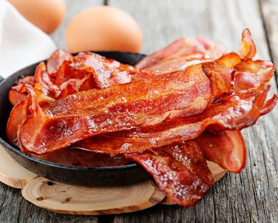 Order Side of Bacon food online from Lucy Pancake Bar store, Los Angeles on bringmethat.com