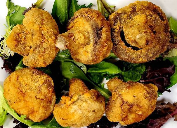 Order Fried Mushrooms food online from Harold Seltzer Steakhouse store, St. Petersburg on bringmethat.com