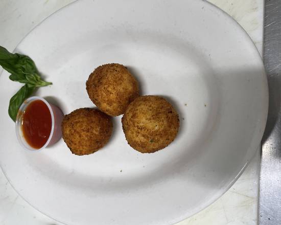 Order Rice Balls with Meat food online from Lillian Pizzeria store, New York on bringmethat.com