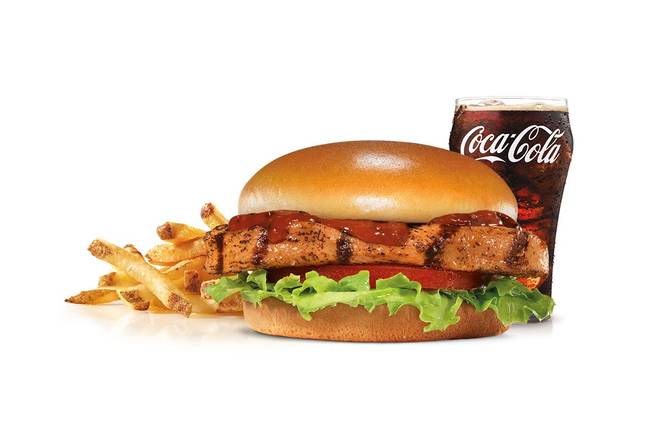 Order BBQ Grilled Chicken Combo food online from Hardee store, Chambersburg on bringmethat.com
