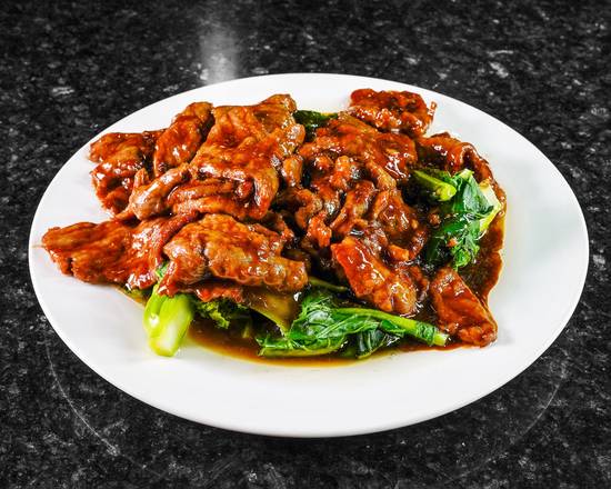 Order Beef With Chinese Broccoli (Gai Lan) food online from Tasty Wok store, Orlando on bringmethat.com