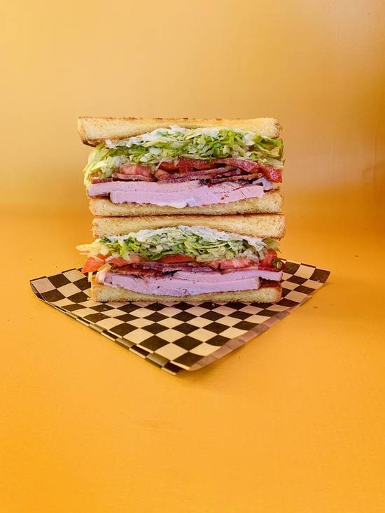 Order ROASTED TURKEY CLUB food online from Bunk Sandwiches store, Portland on bringmethat.com