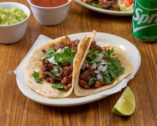 Order Al Pastor Taco food online from Taqueria Jalisco store, San Antonio on bringmethat.com