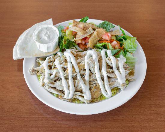 Order Chicken and Rice Plate food online from Chicken Dijon store, El Segundo on bringmethat.com